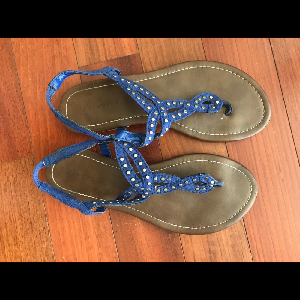 Blue sandal